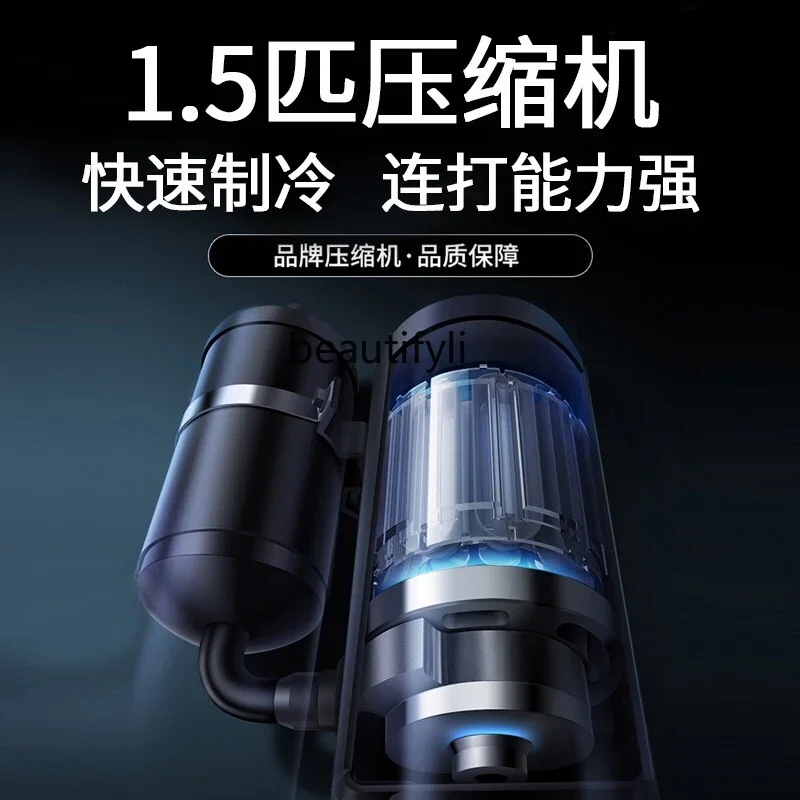 Ice Cream Machine Commercial Full-Automatic Vertical Desktop Soft Ice Cream Machine Sundae Ice Cream Machine