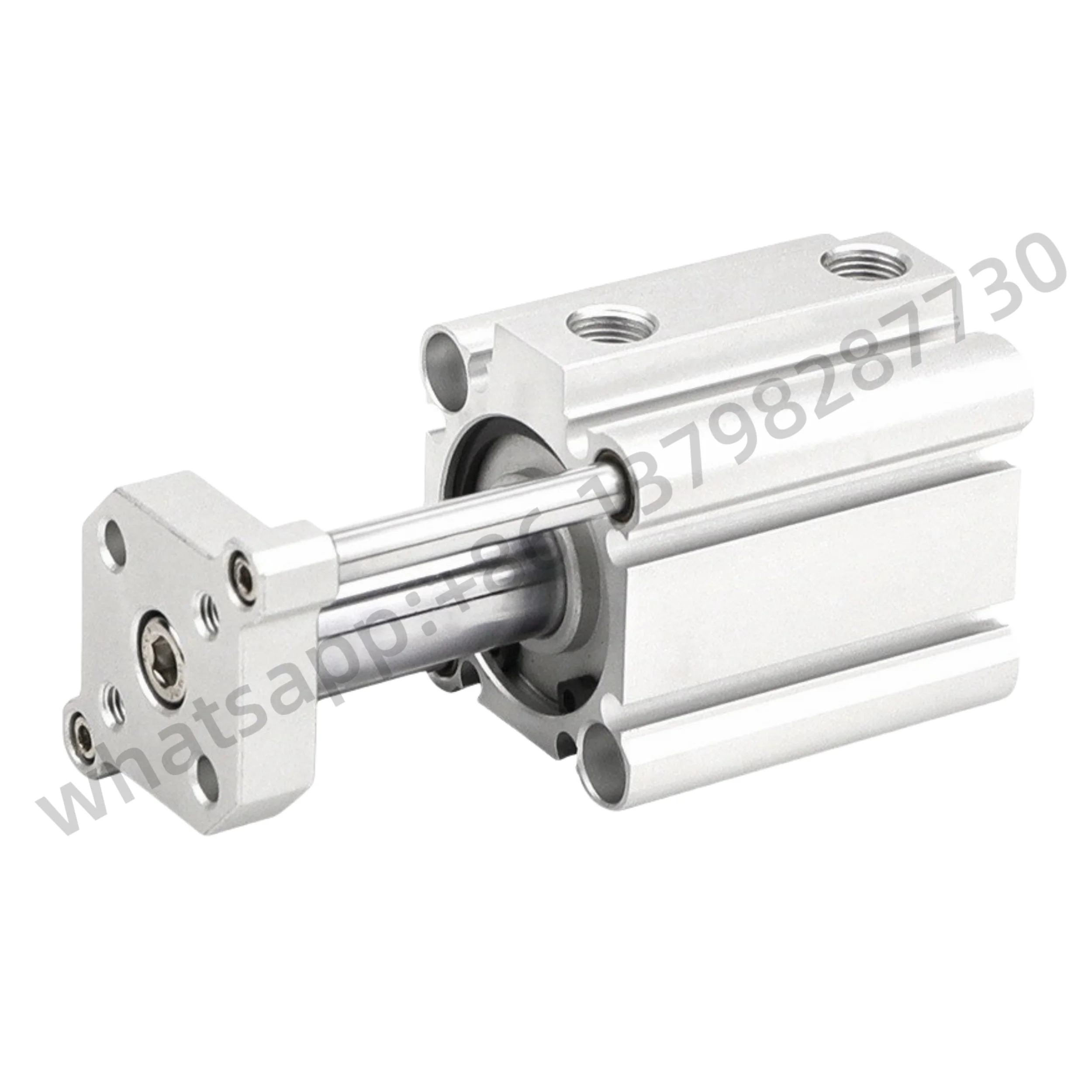 

New CDQMB CDQMB50 Stroke 5-100mm Double Acting Guide Rod Conpact Pneumatic Cylinder Built-in Magnet