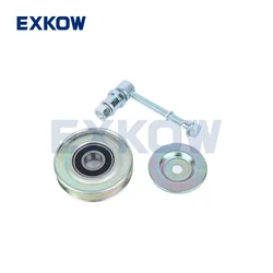 A/C Compressor Tension Pulley for Mitsubishi Pajero Sport Nativa Challenger 1997-2011 K99W K86W K89W K96W MB609125 MR315634