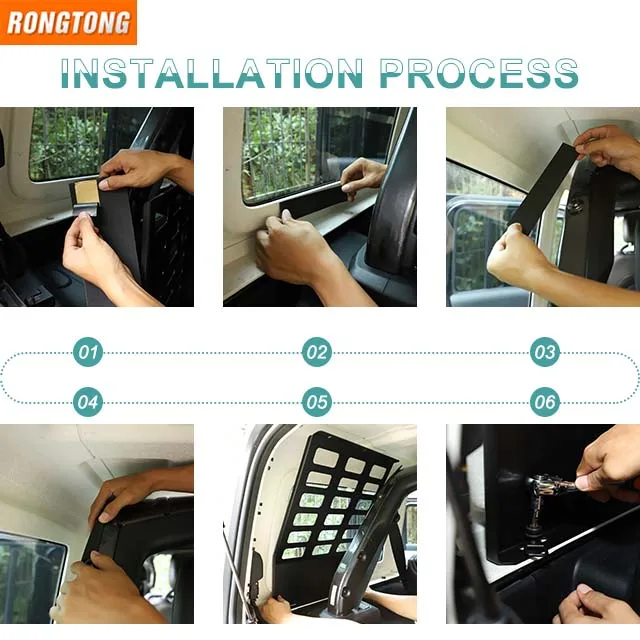 Aluminium Alloy Rear Truck Luggage Rack Cargo Shelf Holder Four-door Version for Wrangler JL 2018+