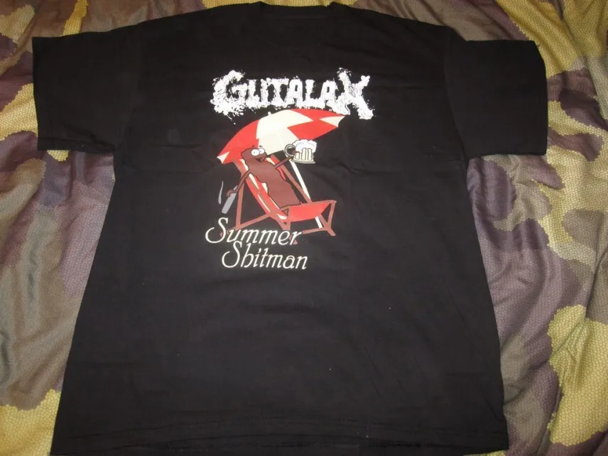 

Gutalax Summer Shitman T-Shirt Unisex 100% Cotton Tee All Size S-4XL EL859