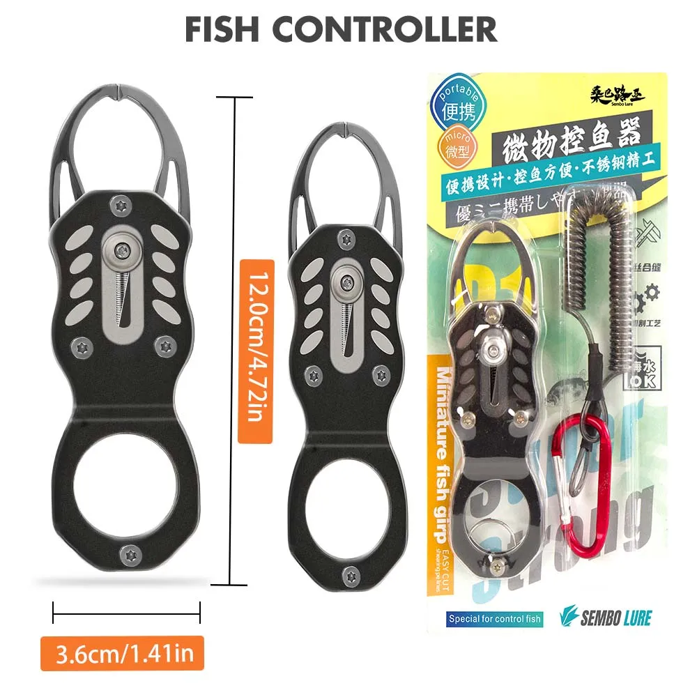 Lip Grip ZUKIBO – Acero inoxidable para pesca profesional - imagen 4