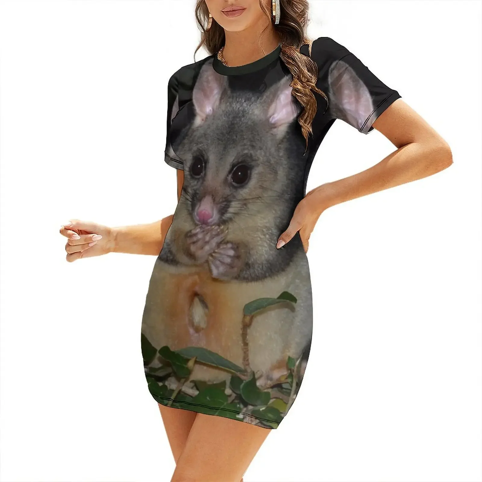 

Possum Short-Sleeved Dress Female clothing summer outfits for women 2026