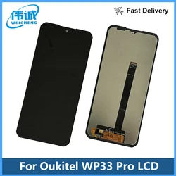 100% oryginał przetestowany pod kątem OUKITEL WP33 Pro wyświetlacz LCD montaż digitizera ekranu dotykowego OUKITEL WP33Pro czujnik LCD + narzędzia