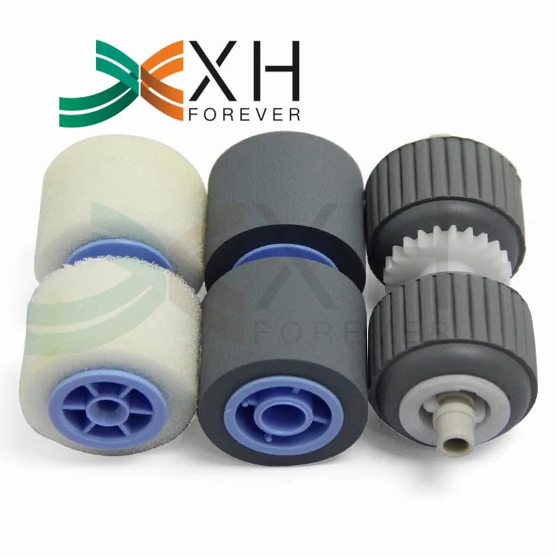 1Set 4009B001 MG1-4268-000 Scanner Exchange Roller Kit FEED ROLLER Pickup Roller SEPARATION ROLLER for Canon DR6050C 7550C 9050C