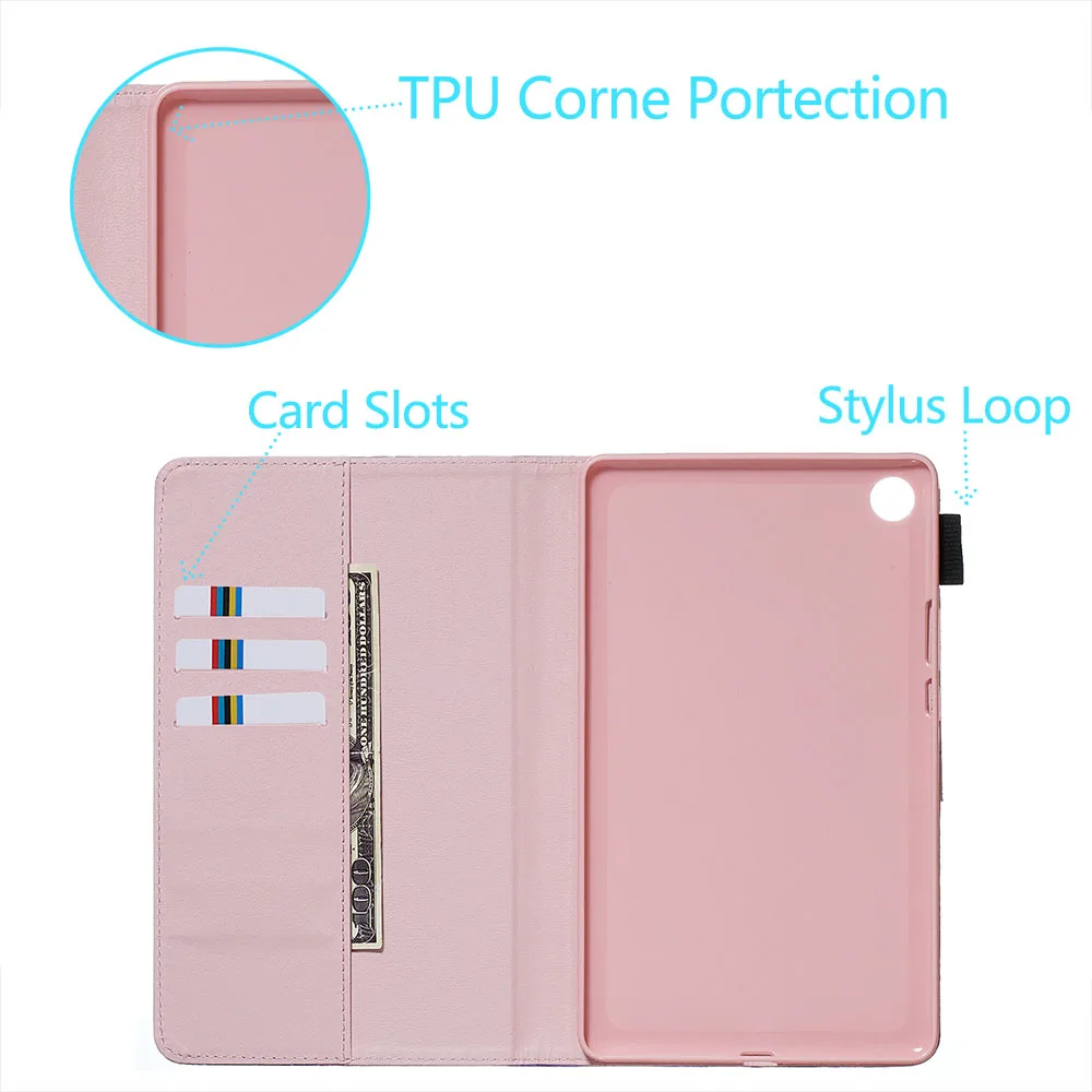 Flip Case For Huawei Mediapad M5 8.4 Smart PU Leather Case Cover For Huawei  Mediapad M5 8.4 SHT-AL09 SHT-W09 Tablet