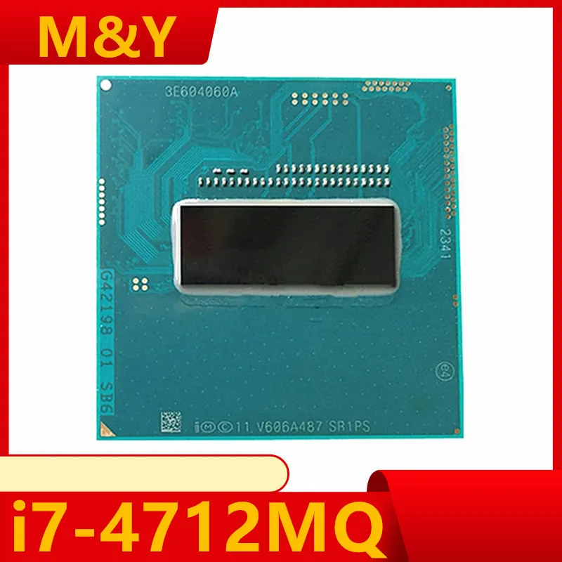 Core i7-4712MQ i7 4712MQ SR1PS 2.3 GHz CPU Processor Quad Core Eight Thread 6M 37W Socket G3 / rPGA946B