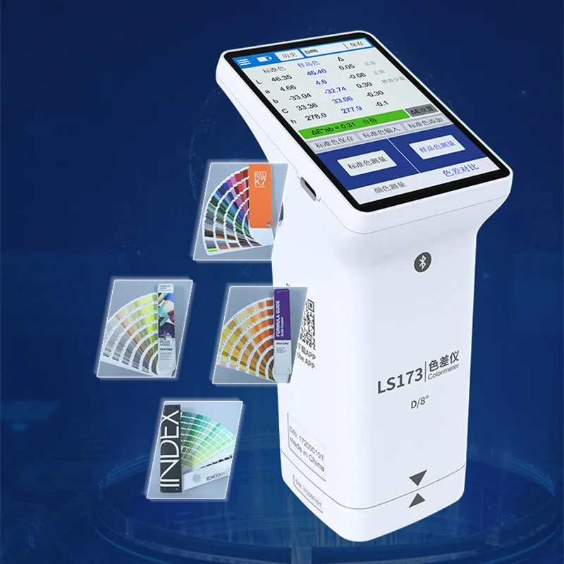 Digital Colorimeter Portable Colormeter LS173 D/8° Professional Linshang Color Measuring Device for Car Paint