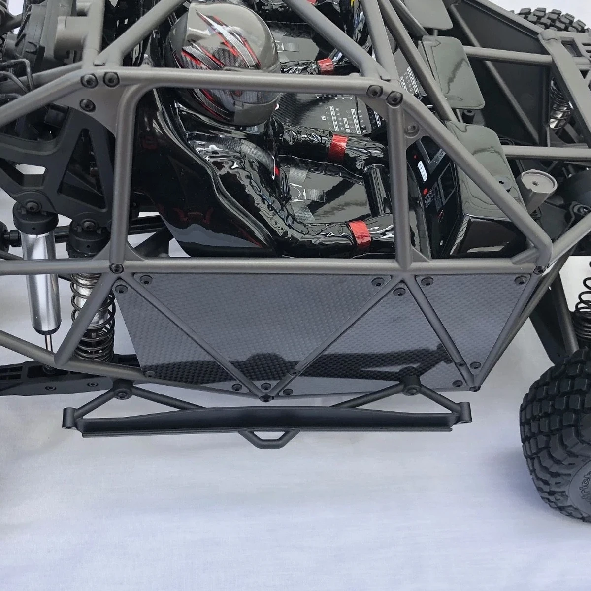 Carbon Fiber Side Panels Chassis for 1:7 Traxxas UDR Ultimate Desert Racer Upgrades Parts