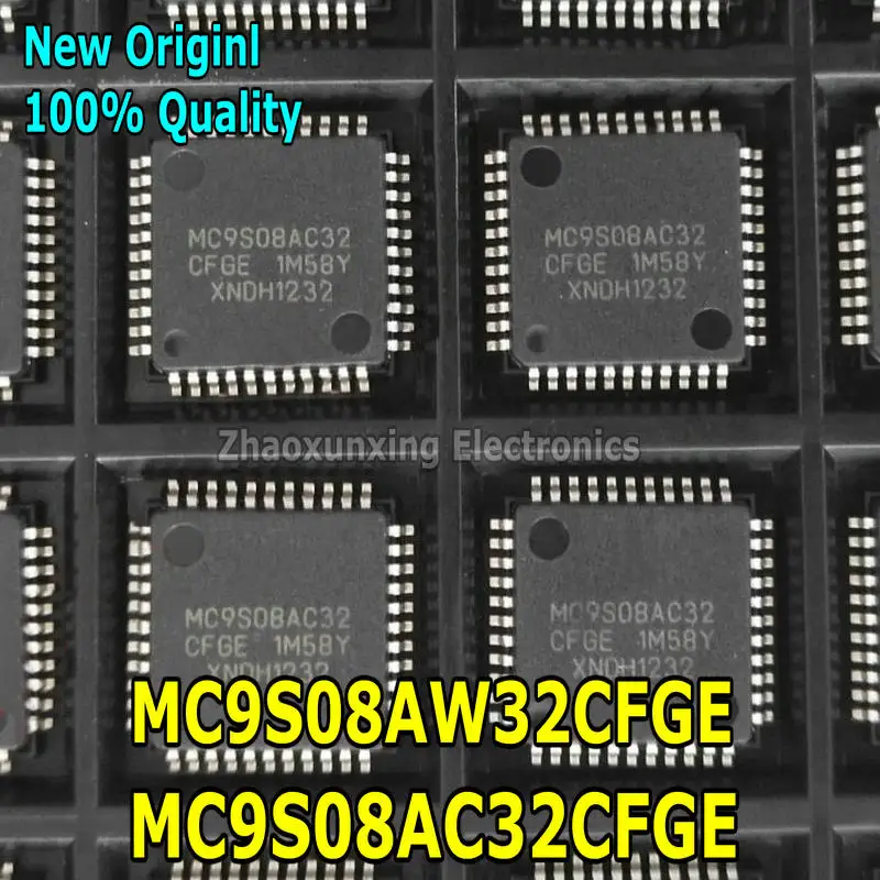 5~10PCS   New   MC9S08AW32CFGE     MC9S08AC32CFGE    MC9S08AW32    MC9S08AC32   LQFP-44    Chipset