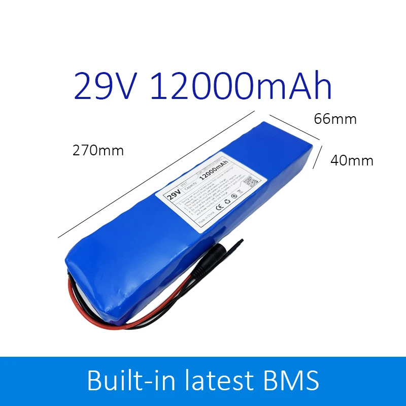 

2026ultra Durable Electric Scooter Battery 10S4P 36V 12000mAh 18650 Lithium-ion Battery 350W 500W with Battery Management System