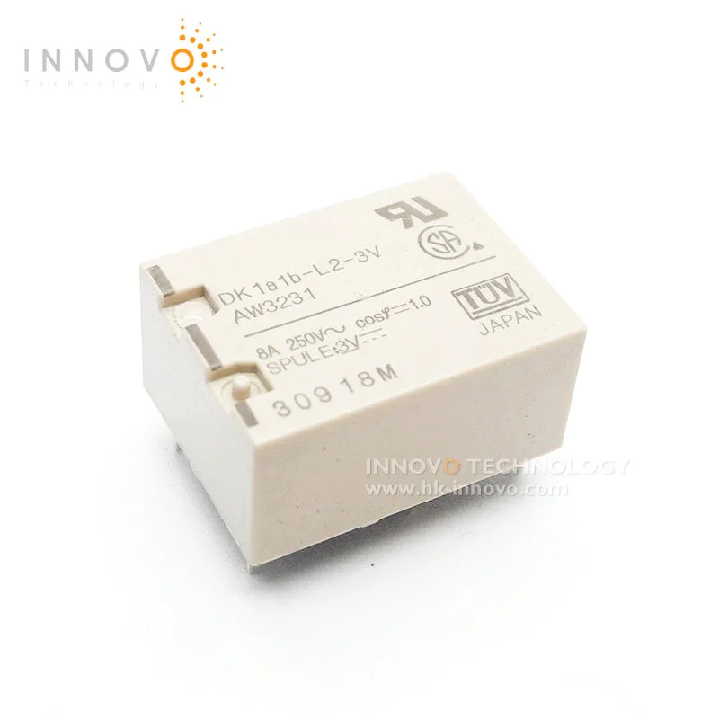 

DK1a1b-L2-3V AW3231 DK1a1b-L-3V AW3131 DC3V 3V 8A 250V Миниатюрное силовое реле Новый оригинал