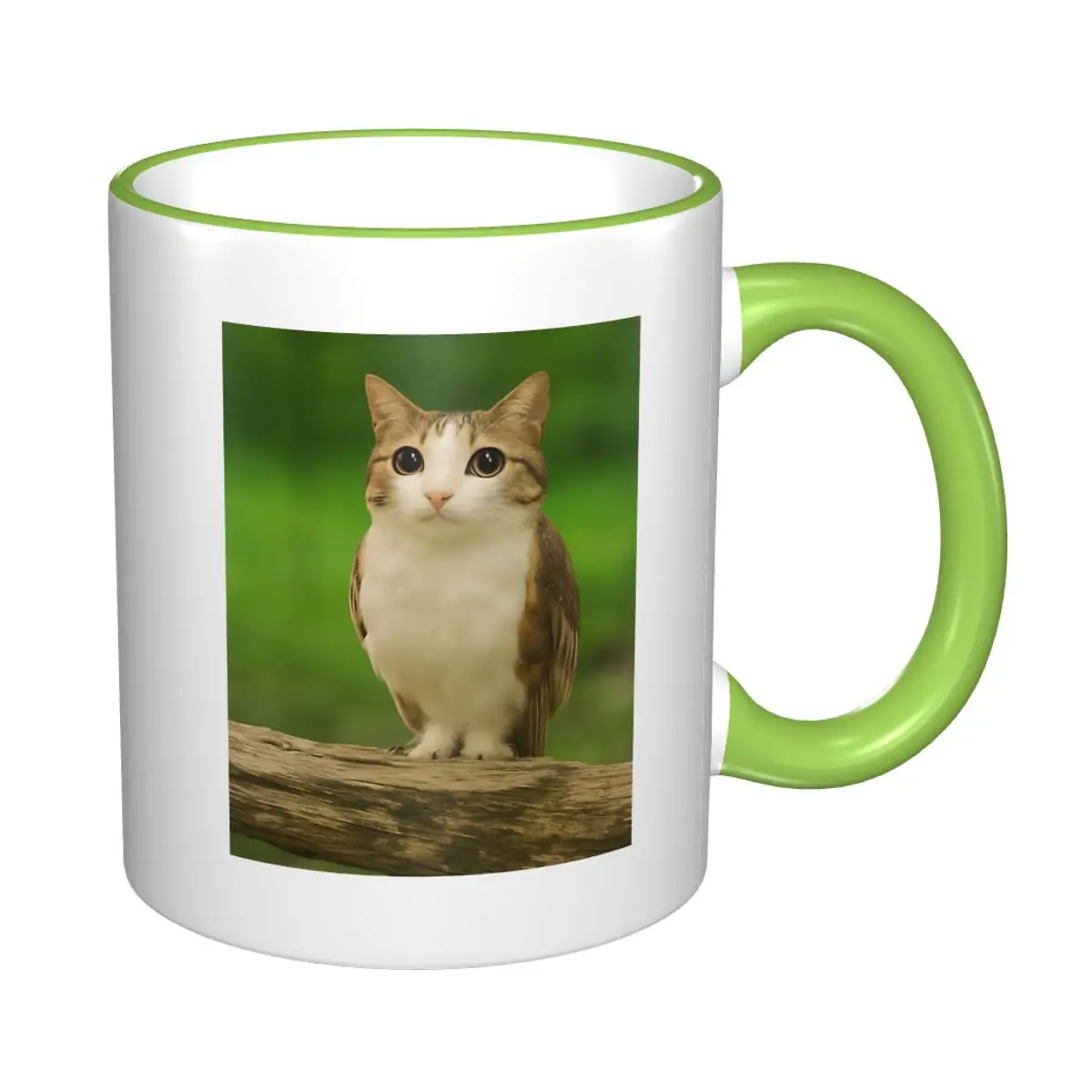 لطيف Meowl القط البومة مضحك الإنترنت العصرية ميمي فنجان القهوة أكواب الحزب #3