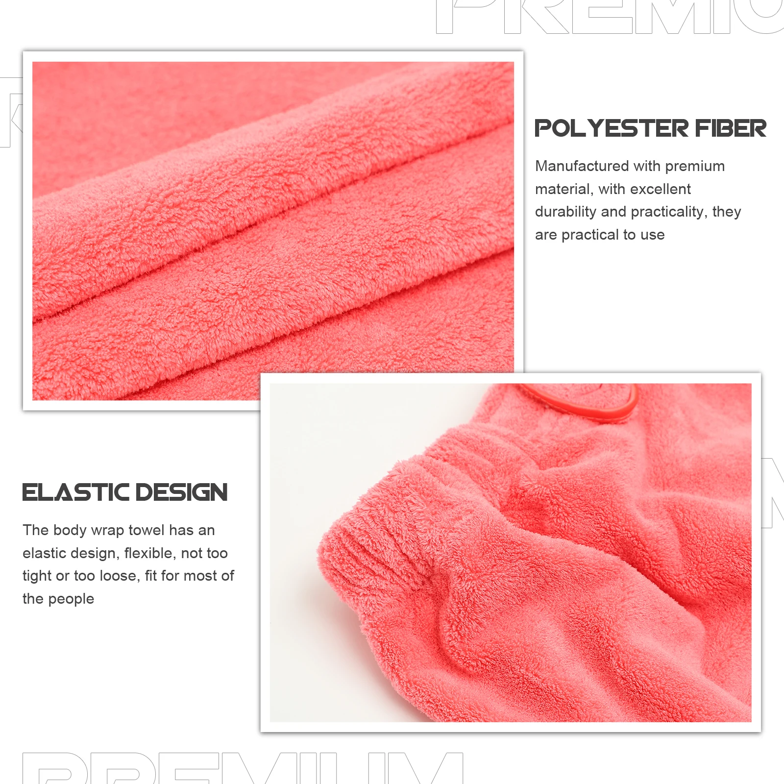 

1 Body Wrap Set For Women Salon Spa Bathing Hair Towel Headband Shower Hat White Beach Towels Wrap Bath Towel Set Salon Use