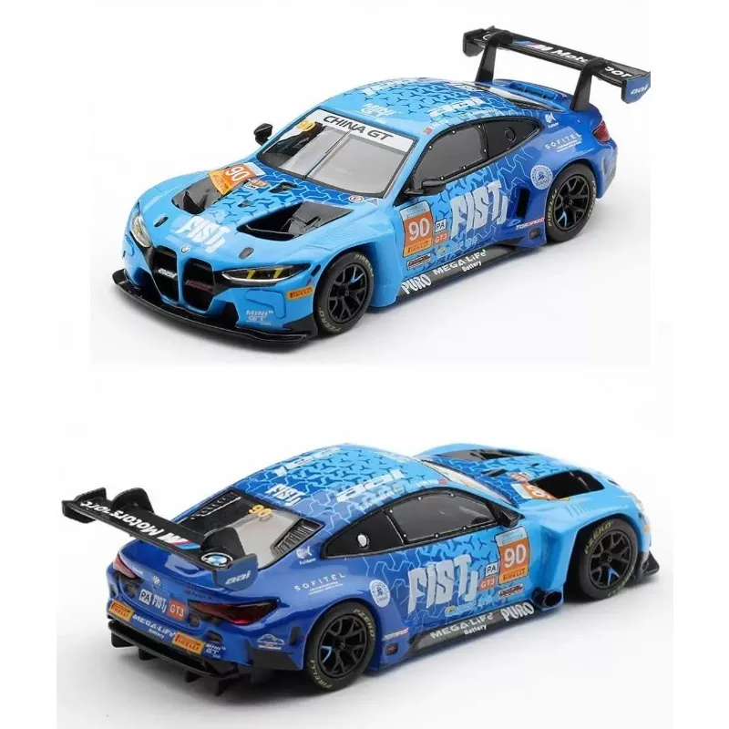 MINIGT 1/64 M4 GT3 EVO FIST 1215 Alloy Motor Vehicle Toy Die