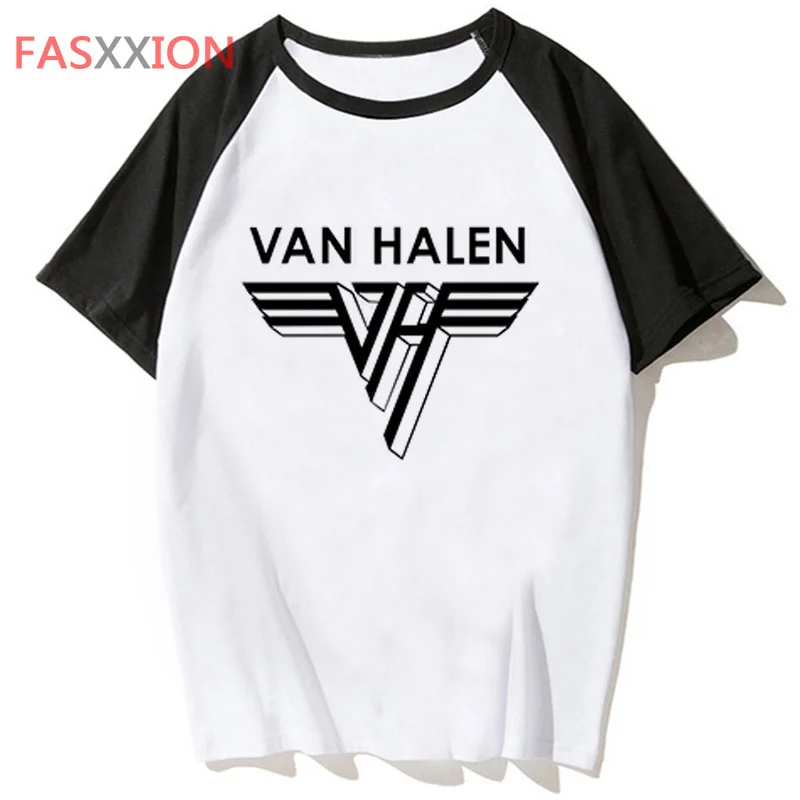 Van Halen top men funny tshirt male streetwear anime clothing