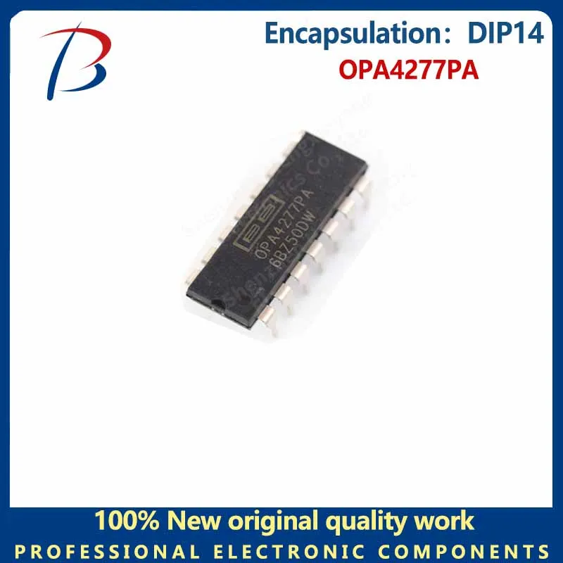 1pcs  OPA4277PA Pin DIP14 operational amplifier chip