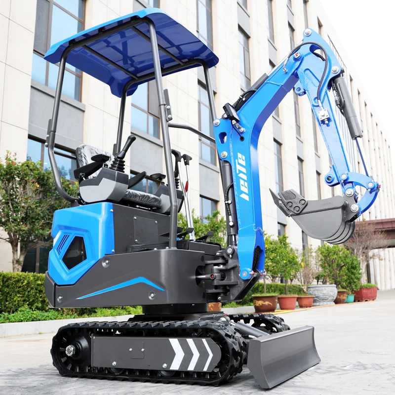 Agriculture tools Europe Mini Excavator 1 Ton Top Quality Small Digger Crawler small Excavator 1.2 Ton Customized Price for sale