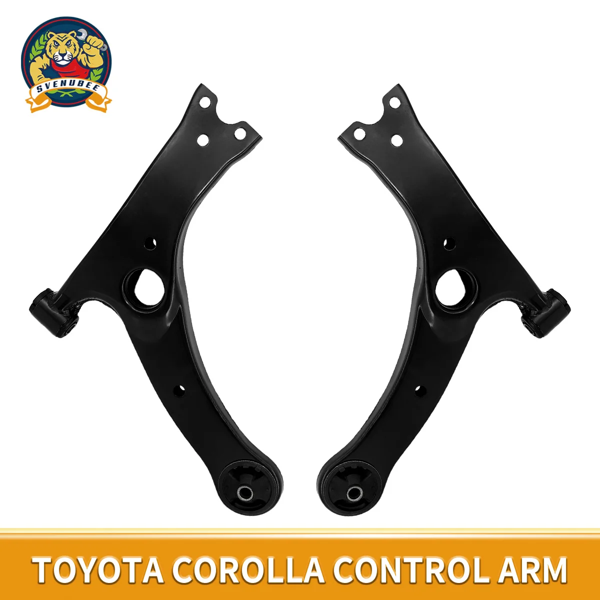 

Svenubee 2pcs Pair of Front Lower Control Arm Kit for Toyota Corolla Celica Matrix Pontiac Vibe 2000 2001 2003 - 2011 2012 2013