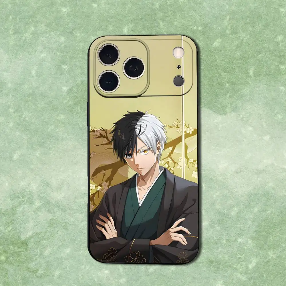 W-Wind b-breaker s-sakura coque de téléphone pour iPhone 14,13,17,12,11,16,15,Plus,Pro Max,XS,X,XR,SE,Mini, coque noire en Silicone souple