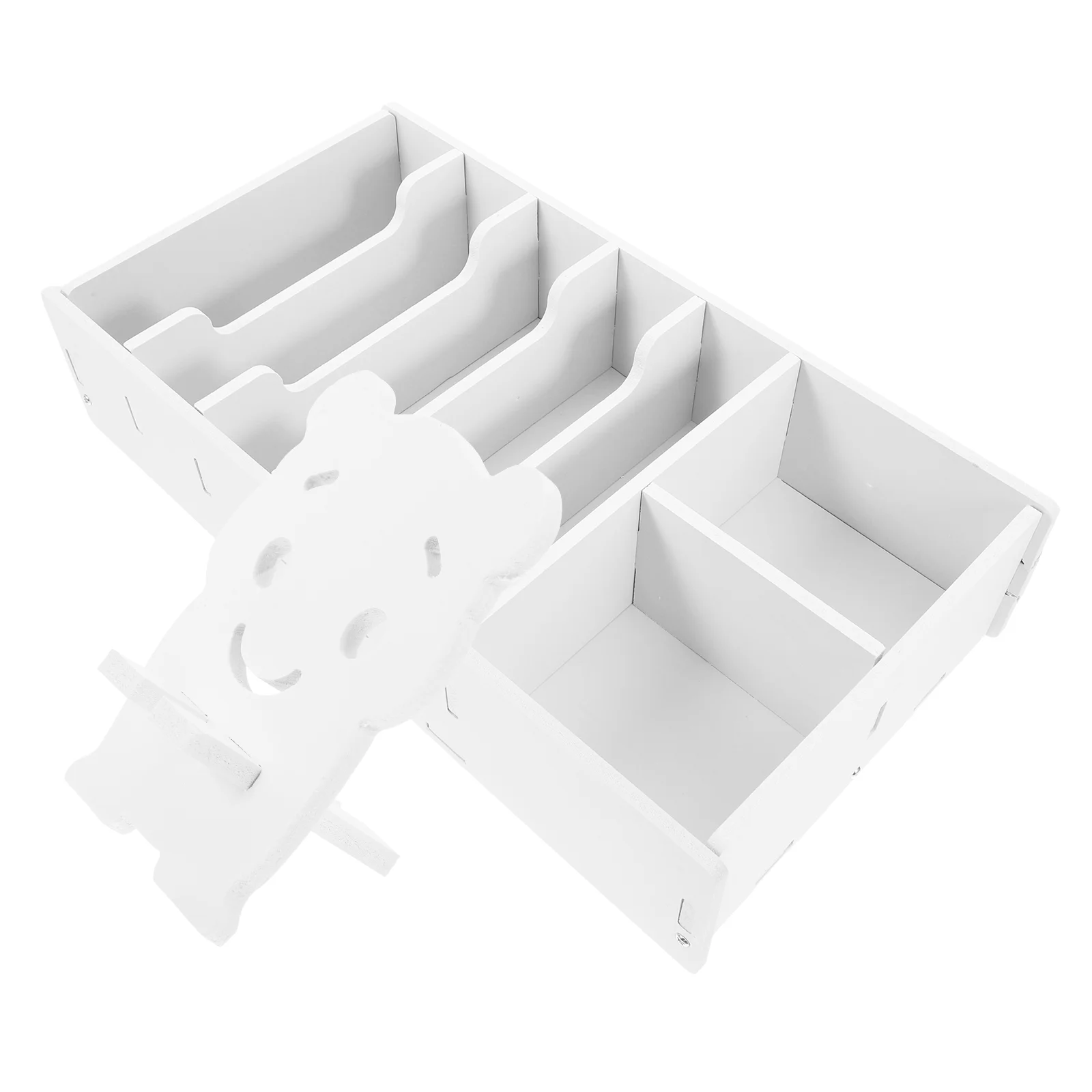 MELStorage-Boîte en PVC pour Commode, Économiseur d'Argent, Insert de Maquillage