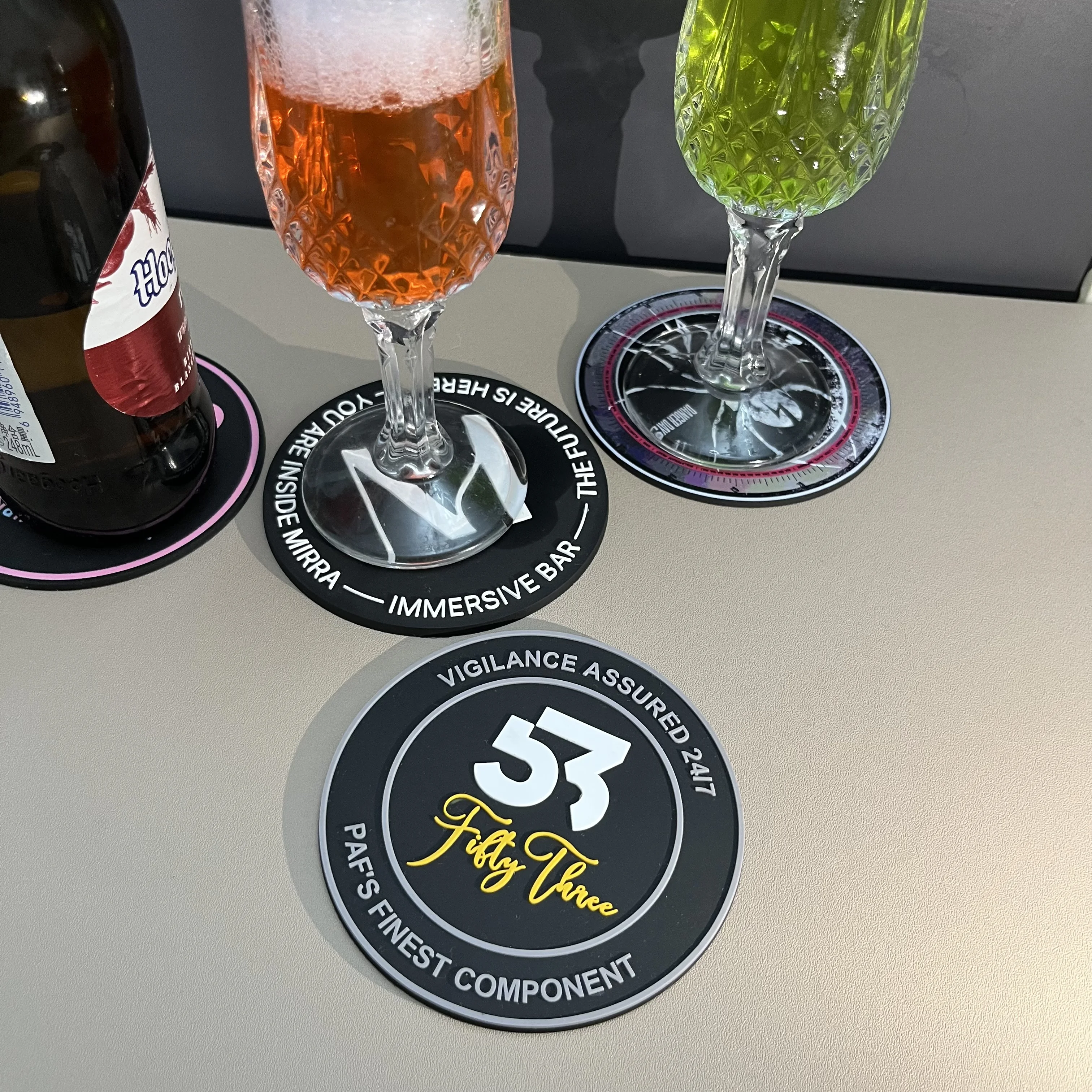 Custom Logo Soft Rubber Cup Ma - Coffee Tea Logo 评论和价格