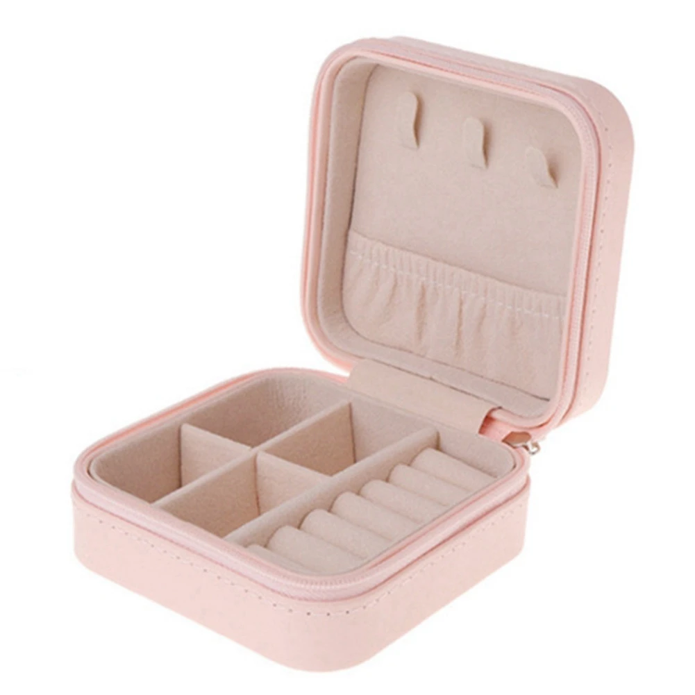 

Portable Jewellery Box Organizer Travel Jewelry Storage Case for Earrings