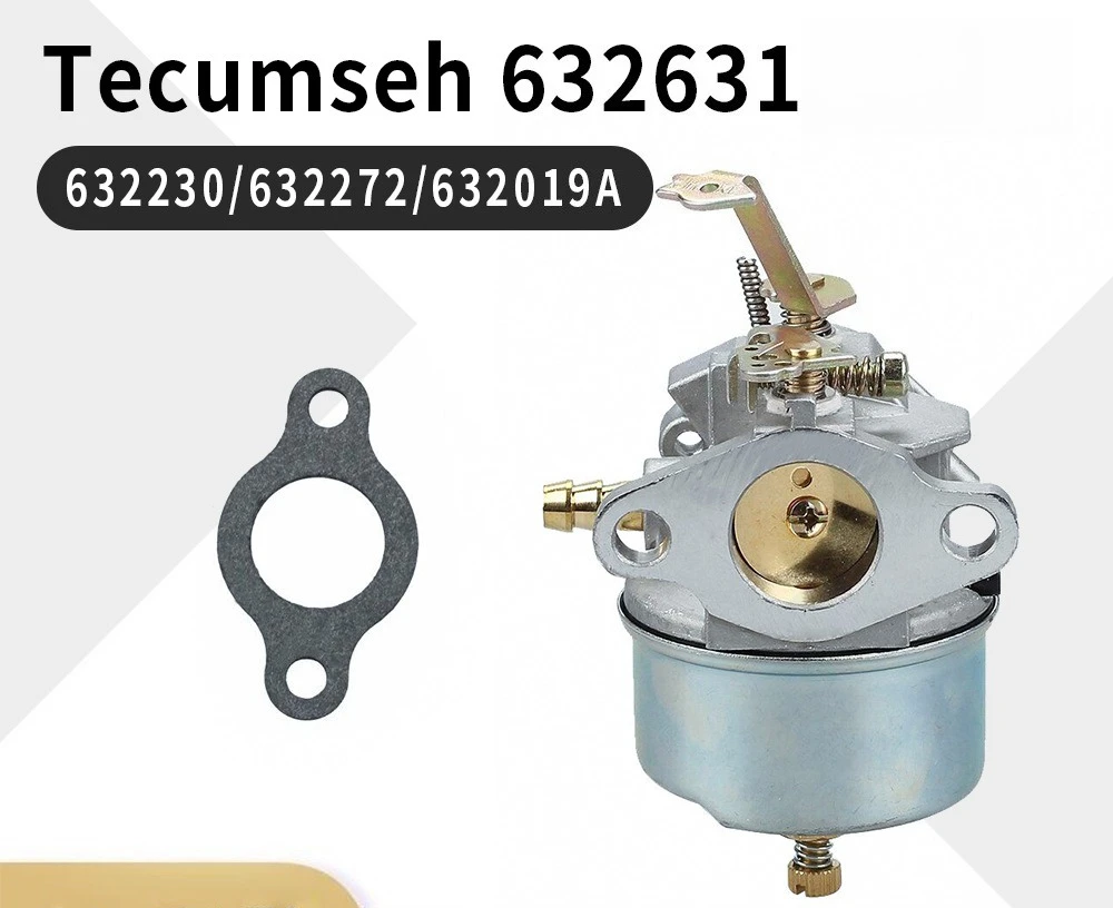 Carburetor Carb Replacement for Tecumseh 632631 632230 632272 632019A 632019 631828 Engine