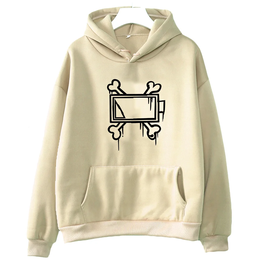 Gyilkosság DRONES hoodies Bennyomás stv Ingujj pulóverek Lezser Kibuggyan majd Őszies sweatshirts polár streetwear hoody y2k ruhák