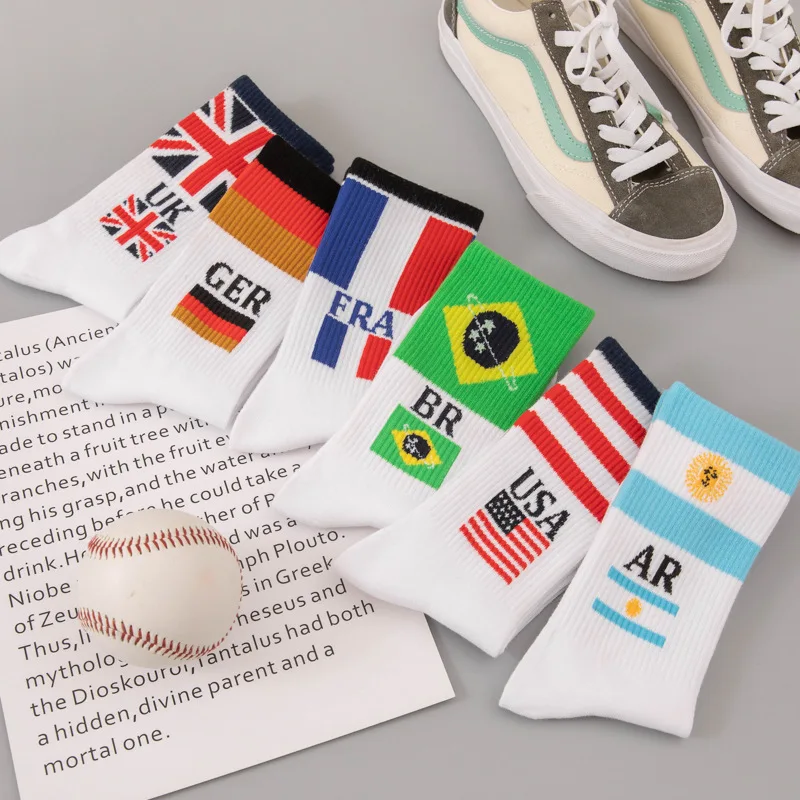 

Уличные модные мужские и женские хлопковые короткие носки на каждый день