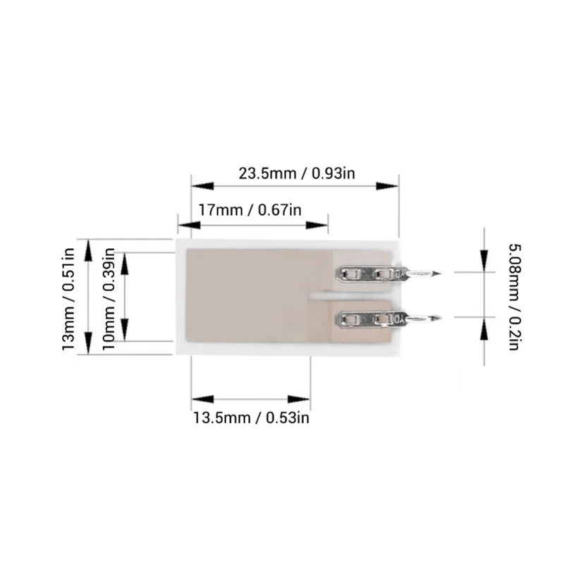 Flexible Piezoelectric Film Sensor High Sensitive Micro Force Trigger PVDF Pressure Transducer