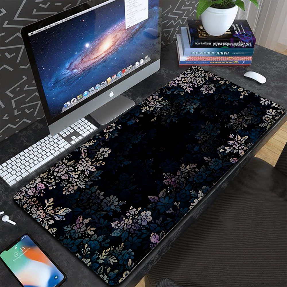 Desk Mat Leaf Plant Aesthetic Desktops Xxl Mouse Pad 900x400 Mousepad Gamer 900x400 Setup Gaming Accessories Diy Gaming Computer