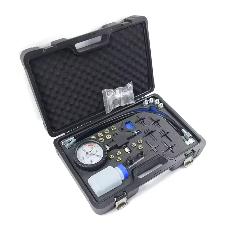 Automotive Car Diesel Common Rail Pressure Detection Tool Fuel Circuit Tester Box Set High Pressure Tester For Fuel Circuit