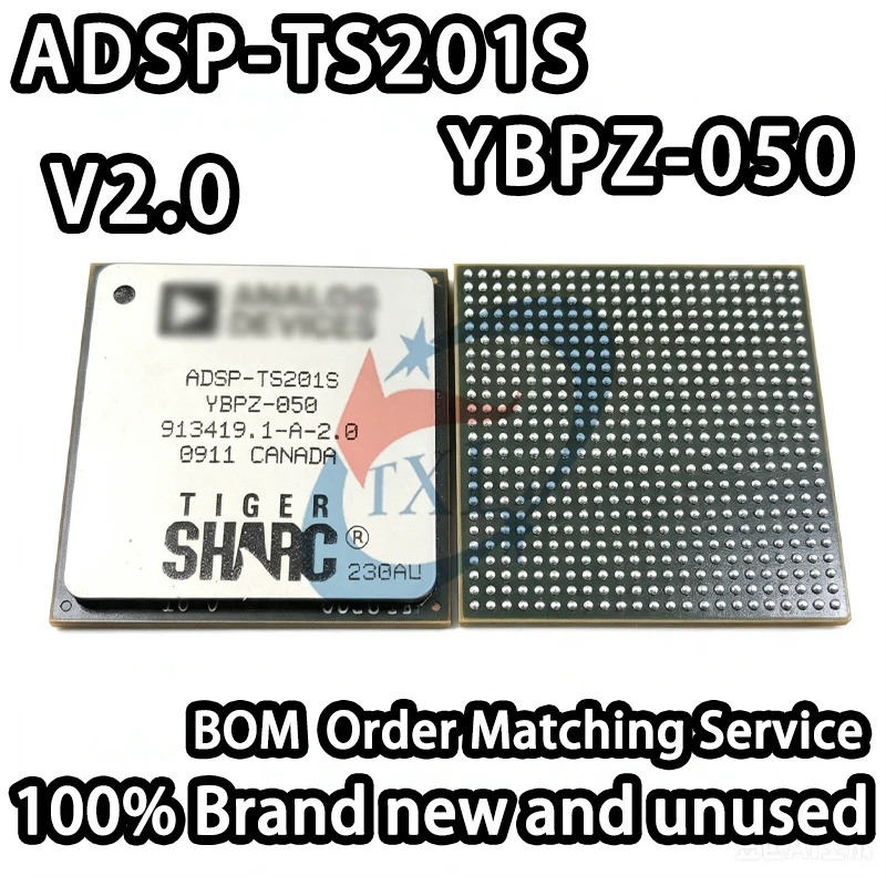 【100% Brand New】ADSP-TS201S ADSP-TS201SYBPZ-050 576-BGA V2.0 Second Generation Silicon Wafer Digital Signal Processor Chip IC