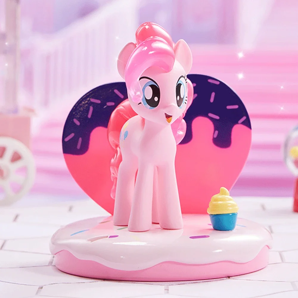 Anime My Little Pony Series Blind Box Twilight Sparkle Fluttershy Pinkie Pie Ozdoba na biurko Model Lalka Zabawki Dziewczyna Prezent urodzinowy