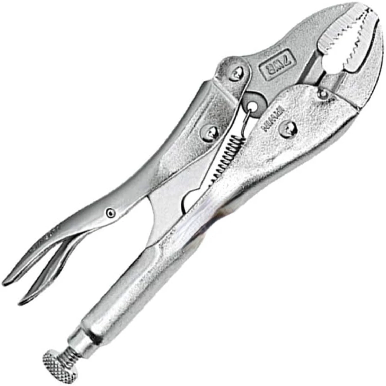 Powerful and Superior 7-Inch Original Locking VISE-GRIP Curved Jaw Pliers with Wire Cutter for Precise Cutting Performance and U