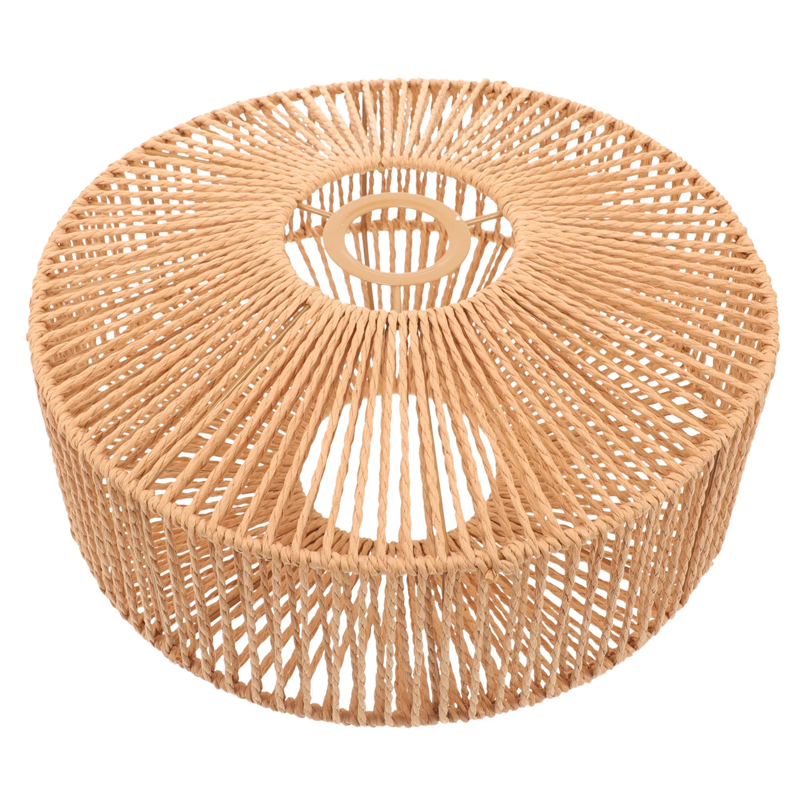 

Бумажная веревка, тканый абажур в винтажном стиле, декоративный подвесной светильник, сменный абажур, потолочные светильники для отеля, ресторана