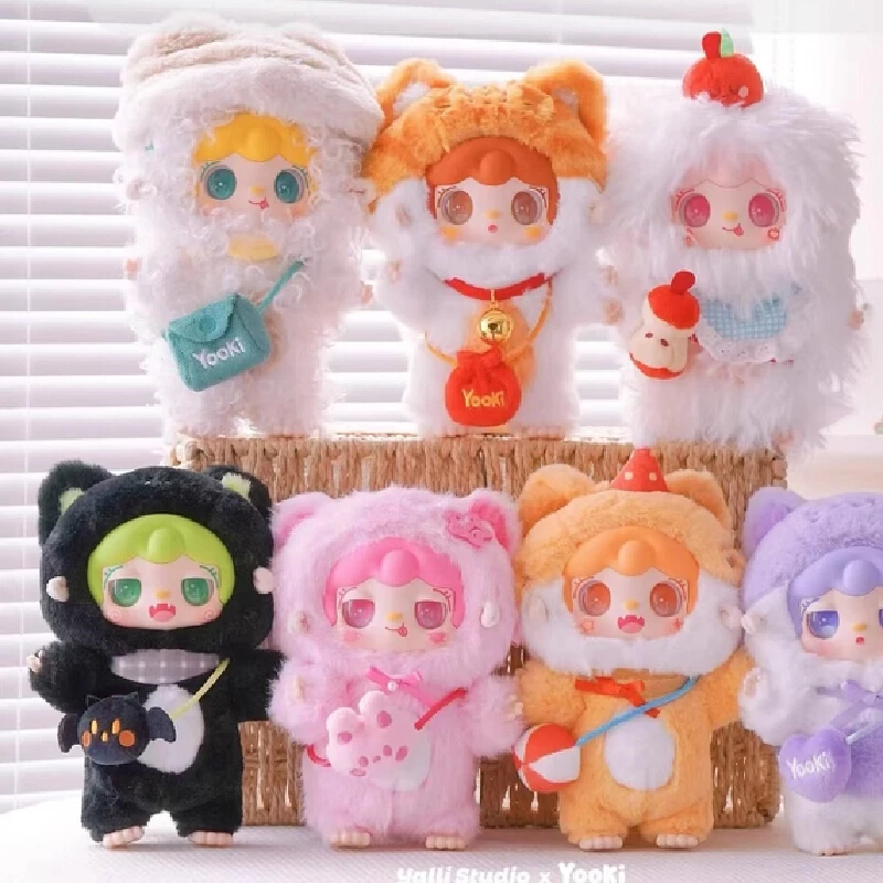 

Подлинная серия Yooki V2 Kitten, детский сад, загадочная коробка, милая виниловая глухая коробка, сумка для куклы, коллекционная игрушка-подвеска, подарок для девочки-сюрпризы