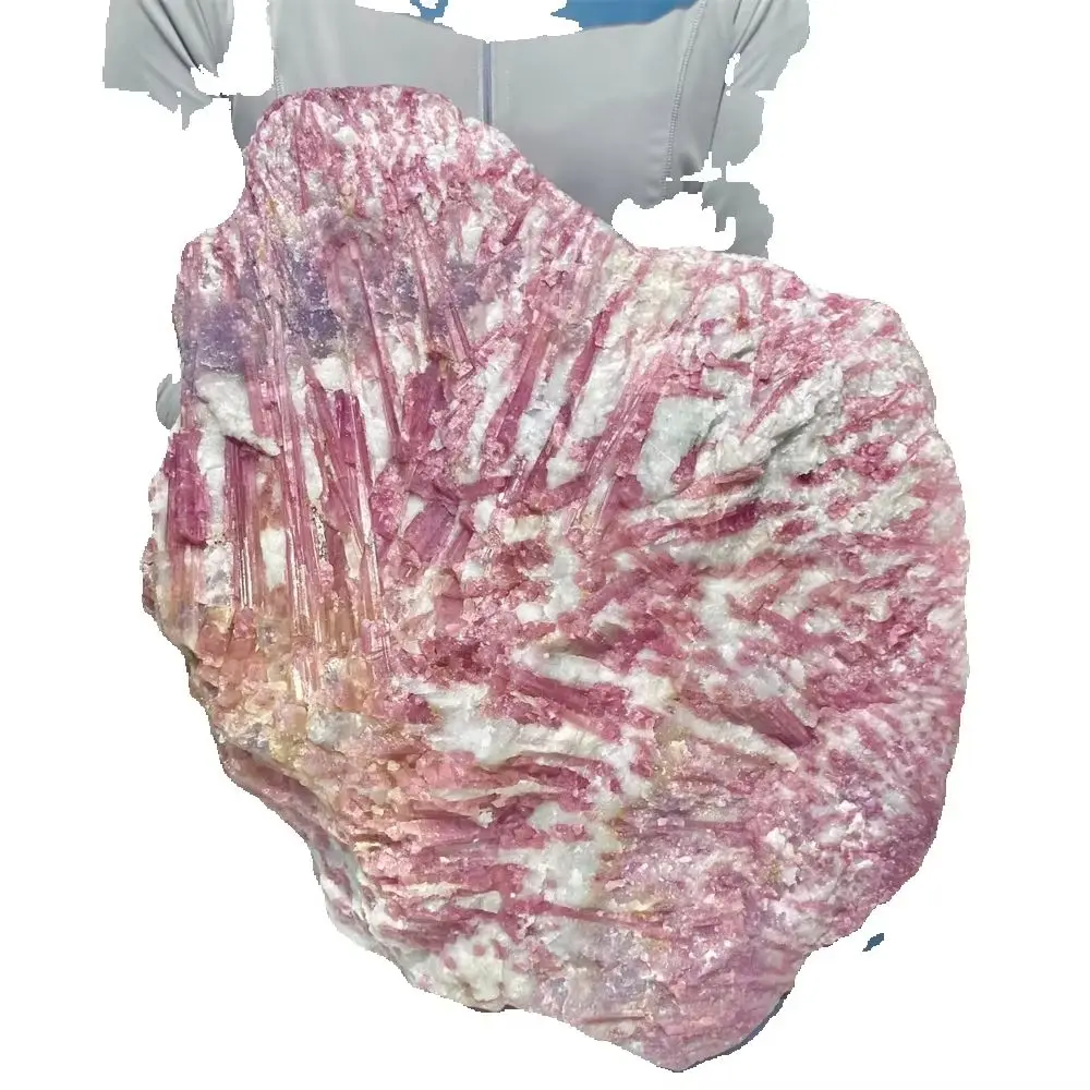High Quality! Natural Pink Tourmaline Crystal Raw Stone, Energy Gemstone, Spiritual Healing, Demagnetization, Divination, Room A