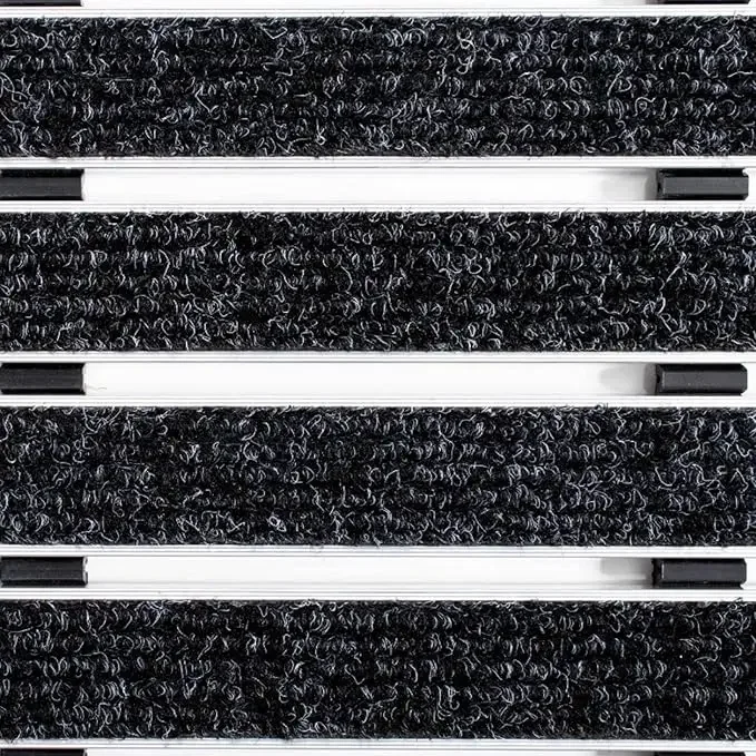 Aluminium Doormat Outdoor Rug Heavy-Duty Metal Floor Mat for Home or Office Durable and Non-Slip Entrance Mat,Easy to Clean