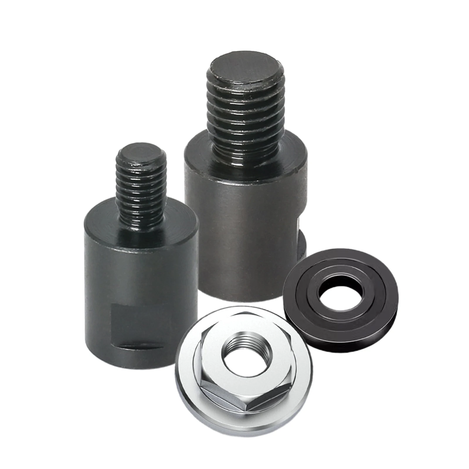 3pcs Angle Grinder To M10 Metal Interface Connector Screw Adapter Converter Plate Rod Nuts Slotting  Screw Connecting