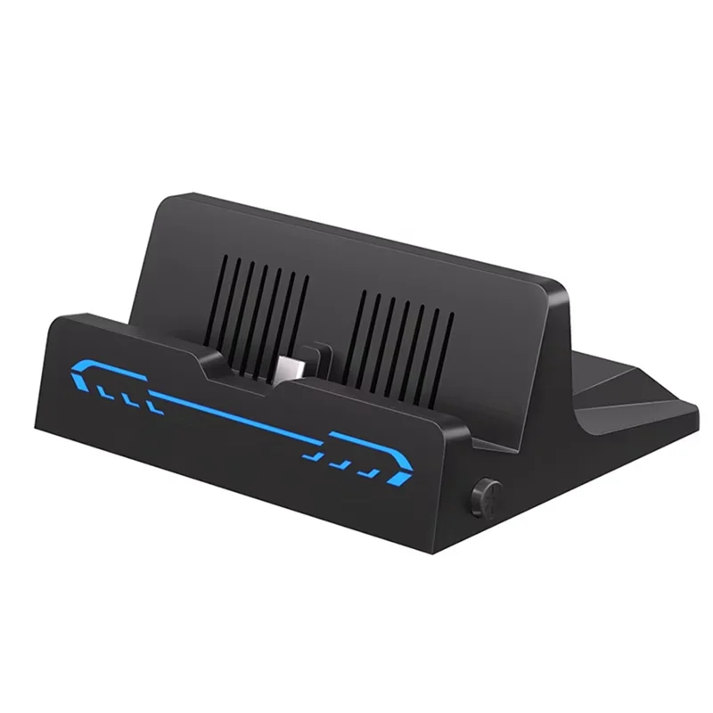 Estação de acoplamento eficiente do carregador do interruptor para nintendo switch oled/acessórios do interruptor, estação de acoplamento portátil da tevê com adaptador 4k