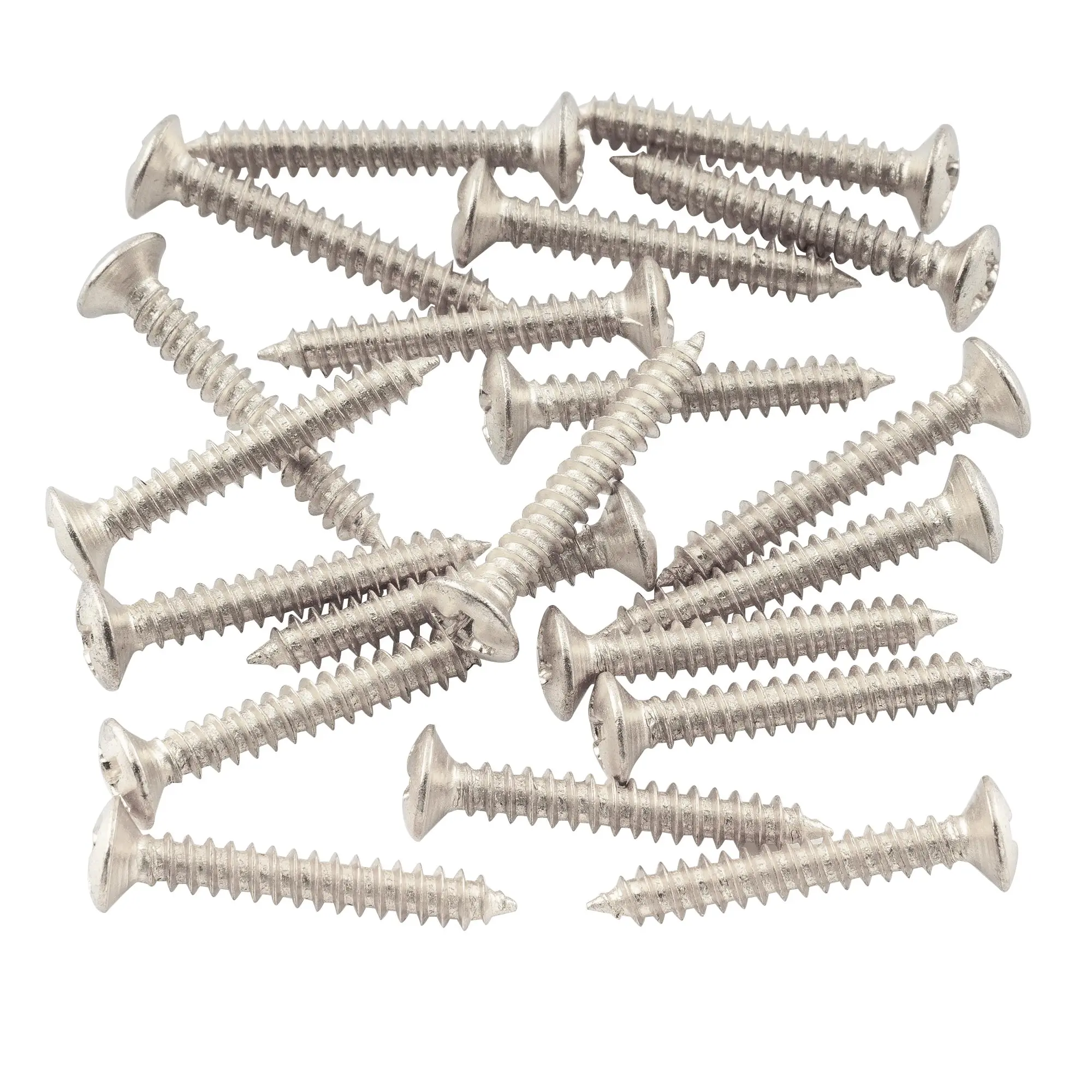 

Musiclily 3*22mm Guitar Bridge Mounting Countersunk Screws (20 Pieces)