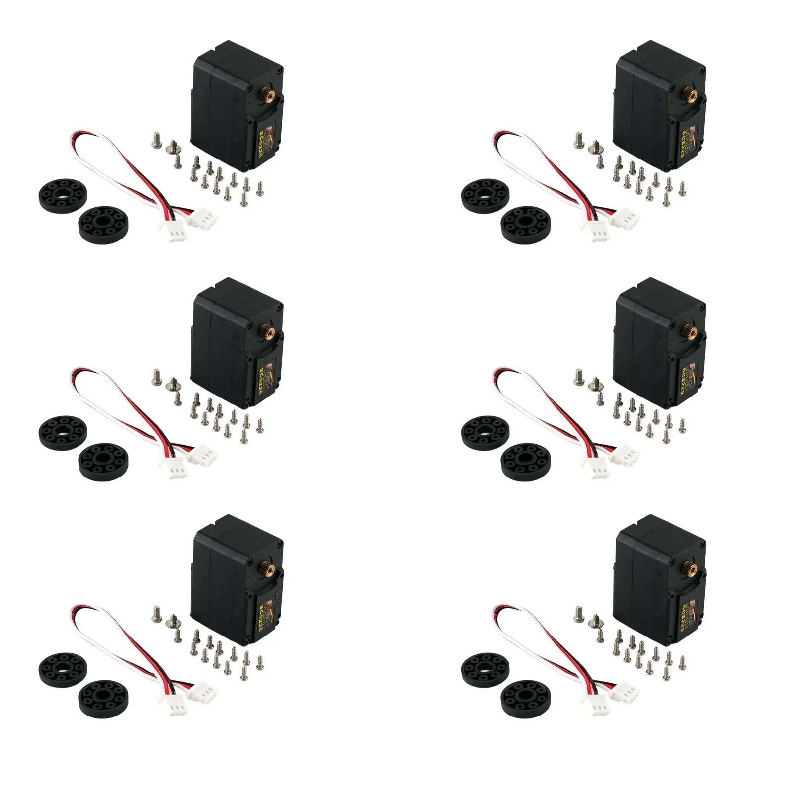 FEETECH SCS225-C006 High Voltage Digital Servo 19kg.cm Torque 300° Wide Angle Control Metal Gear Iron Core Motor
