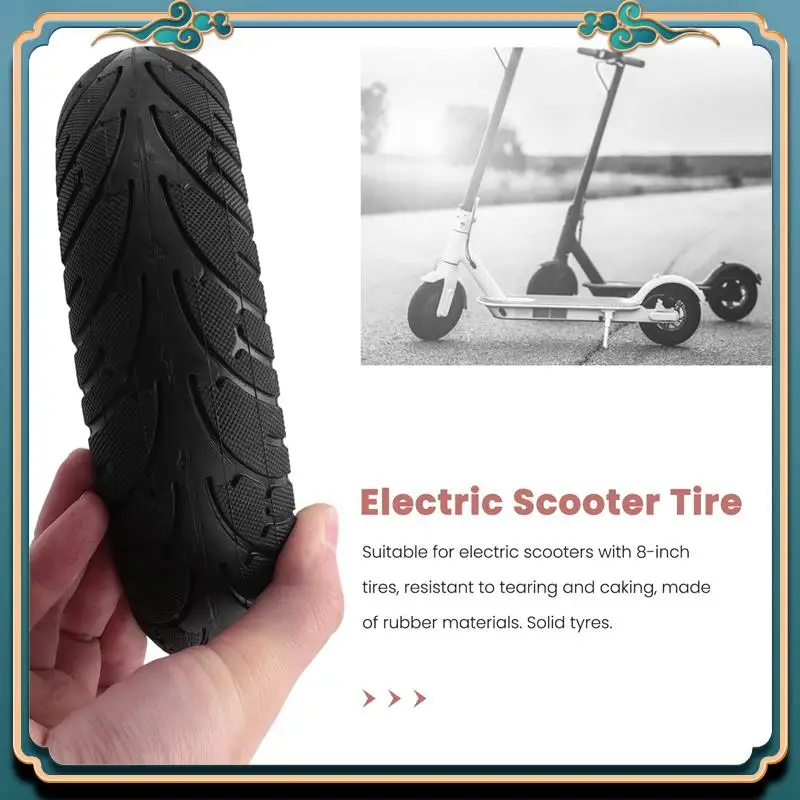 

A54P-8 Inch Electric Scooter Tire 200X50 Solid Tire Rear Tire For Speedway RUIMA Mini 4 PRO