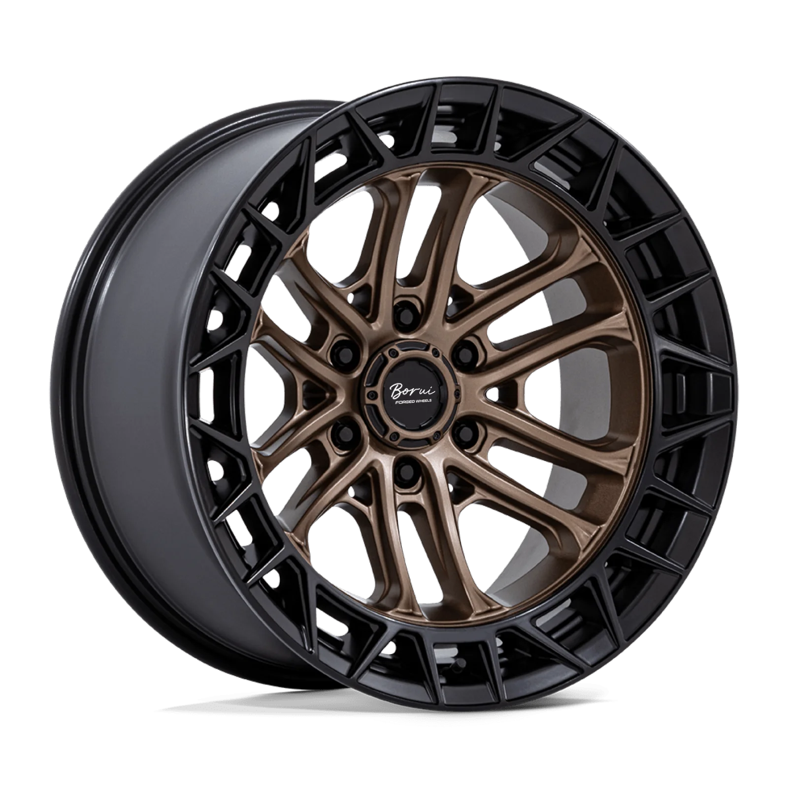 Borui Custom Forged Off Road Wheels Rims 6061-T6 Aluminum Alloy Car Wheels 18 20 22 26 Inch Beadlock Chrome Racing Luxury Wheels