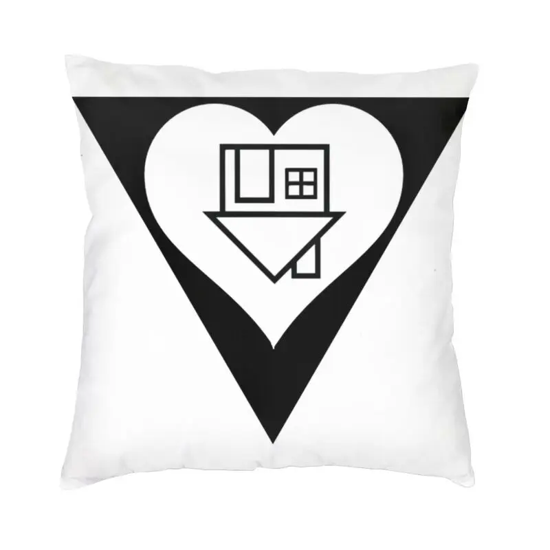 Pop Rock Band Neighbor House Cushion Cover Soft Nordic Pillow Case Home Decor