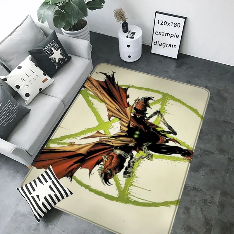 Spawn Kitchen Floor Mat Room Rug Home Garden Entrance Doormat Rugs Bathroom Mats Foot Bath Door Things the Decor Items Bedroom