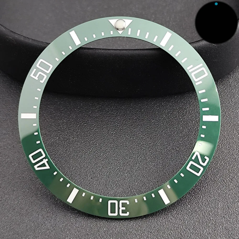 40mm Bezel Mens Watches Replace Accessories Watch Face Ceramic Bezel Insert For 44mm Sub Automatic sea diving 40mm