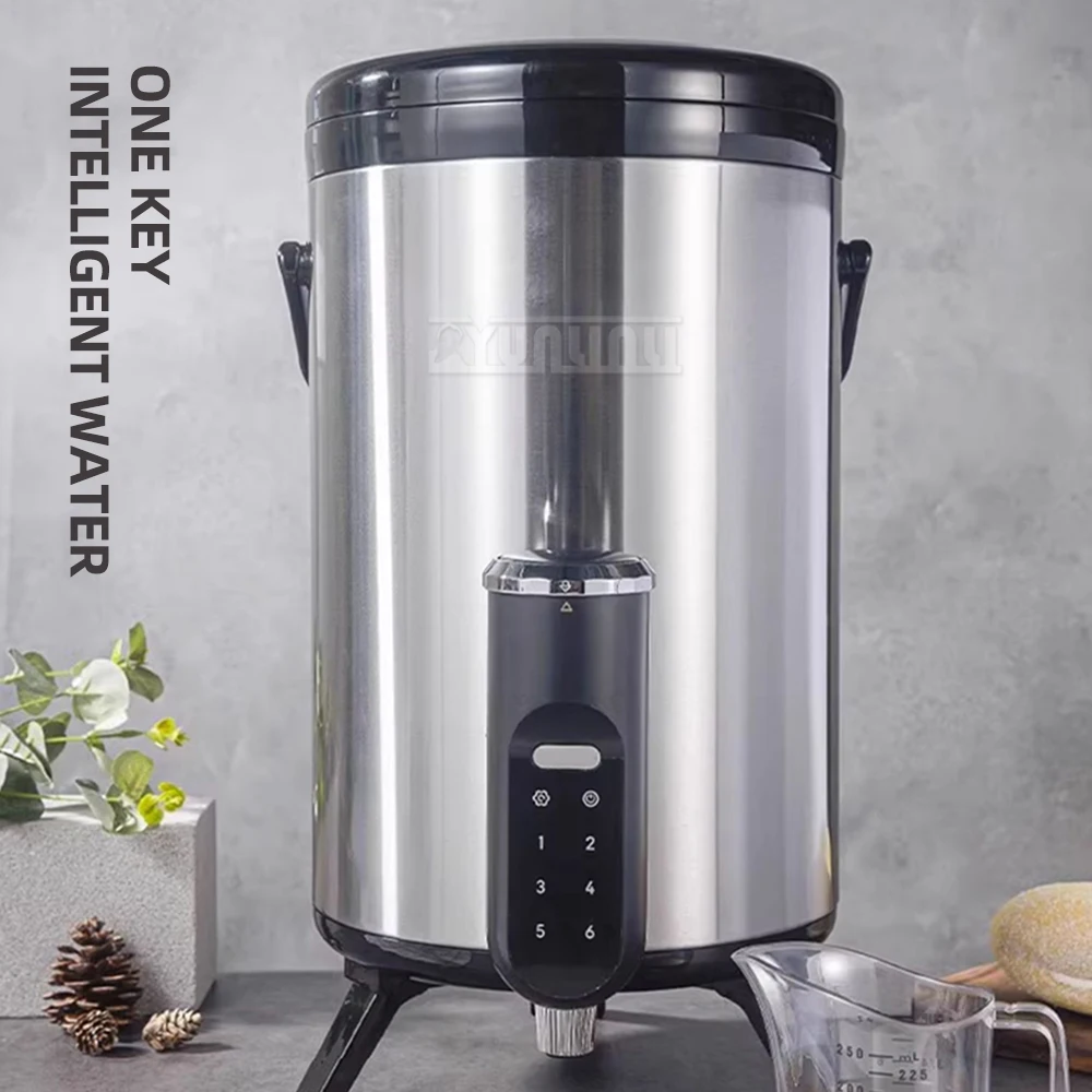 Cubo aislado de té de la leche comercial Control numérico preciso grifo cuantitativo inteligente